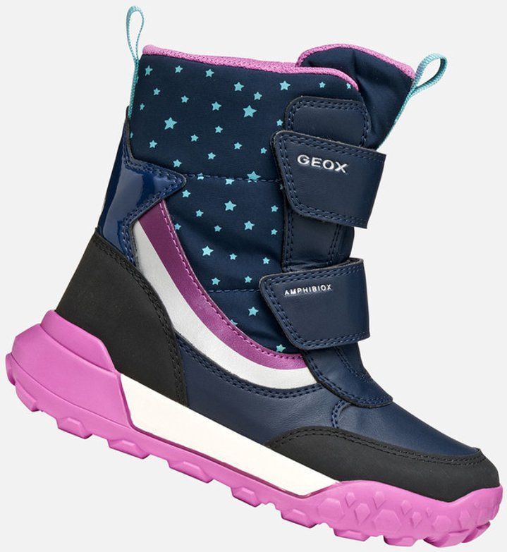 GEOX - Trekkyup ABX - Regenlaarzen - Marineblauw/Violet