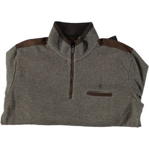 Fellows United Half Zip Pullover Bi-Color Suede Details (22.2635 - 145)