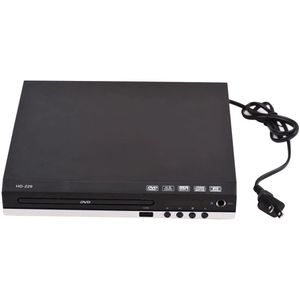 QPFO® DVD Speler Voor Laptop en TV - 1080p HD Mediaplayer - USB 2.0 - Inclusief Afstandsbediening