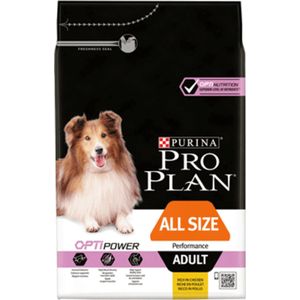 Pro Plan Dog Adult Performance - Hondenvoer - Kip 18 kg Breederbag