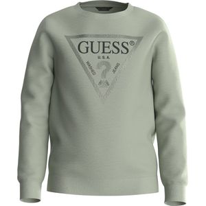 Guess Girls Logo Sweater Groen - Maat 140