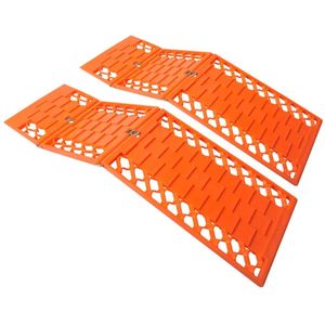 Pro Plus Anti Slipmat - Vouwbaar - Auto - 600 x 175 mm - Oranje - 2 stuks