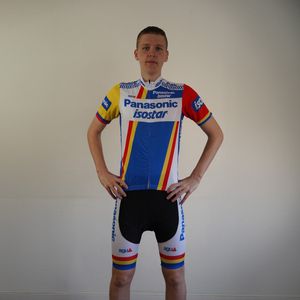 Panasonic - wielershirt - koerstrui - retro - vintage - maat S