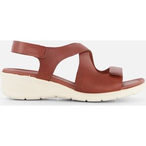 Ecco Felicia Sandalen cognac Leer - Dames - Maat 38