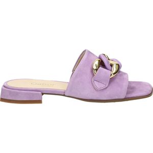 Gabor -Dames - purper - slippers & muiltjes - maat 38.5