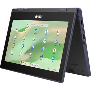 ASUS Chromebook CZ11 Flip CZ1104FM2A-NS0036 MediaTek Kompanio 520 29,5 cm (11.6"") Touchscreen HD 4 GB LPDDR4x-SDRAM 64 GB eMMC Wi-Fi 6 (802.11ax) ChromeOS US International Grijs