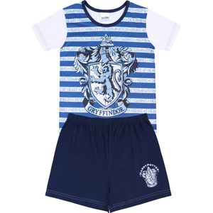 Crème-blauwe jongenspyjama Harry Potter / 128cm