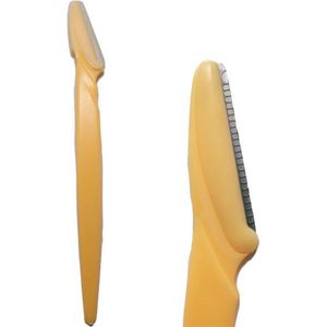 Scheermes Gezicht - Geel - Scheermes Lippen - Scheermes Intieme Streek - Wenkbrauw Trimmer - Scheermes Wenkbrauw - Wenkbrauw Epileren - oDaani