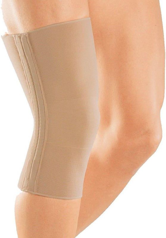 Kniebrace - Elastic - Zwart - Elastisch - Extra Baleinen