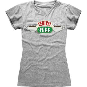 Friends - Central Perk Fitted T-Shirt Grijs