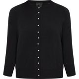 DreiMaster - Klassik - Gebreid Vest - Zwart