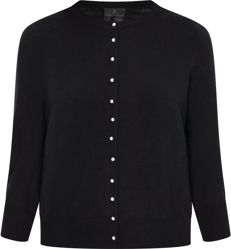 DreiMaster - Klassik - Gebreid Vest - Zwart