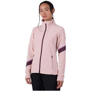 Rossignol - Strawpile - Fleece Jacket - Roze - Volledige Rits