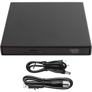JGS Premium - Externe DVD Drive Snel Spelen en Branden USB 3.0 Laptop Desktop