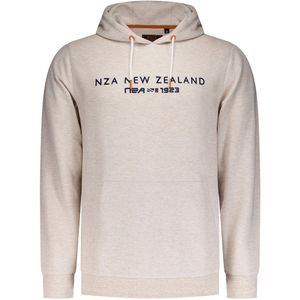 NZA - Ecru hoodie met tekst op de borst - Powder Sand