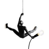 Werkwaardig Climber Lamp - Zwart - Hanglamp - Zwart - Klimmend Mannetje