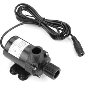 12V Mini Water Pump -40 40~100℃ Hot Water Pump 650L/H Low Noise Brushless DC Water Pump Solar Heater