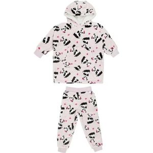 Panda pyjama set 2 delig- hoodie en broek 3-4 jaar