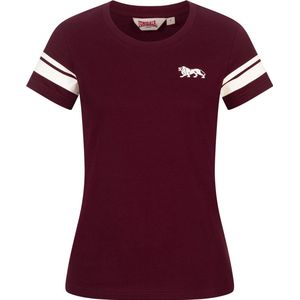 Lonsdale - Corton - T-Shirt - Oxblood/Ecru - Katoen