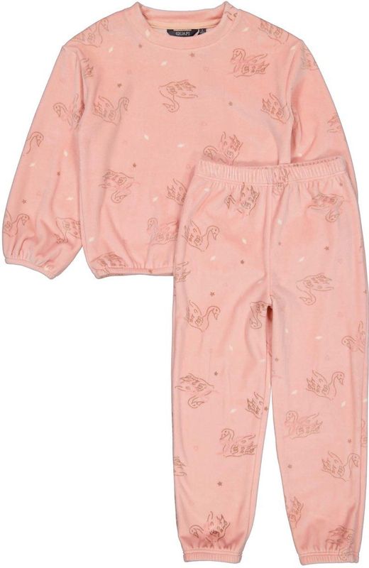 Quapi - Pyjama - Met Lange Mouwen - Ronde Hals - Elastische Tailleband