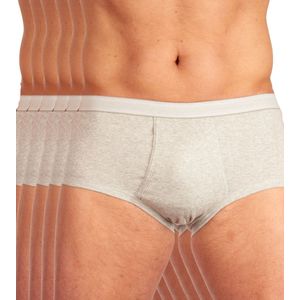 Dulcia slip 6 pack basic cotton 1-1 rib grey
