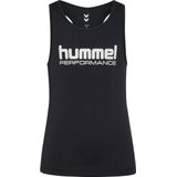 Hummel - Pulse - Sporttop - Zwart/Wit - Mouwloos