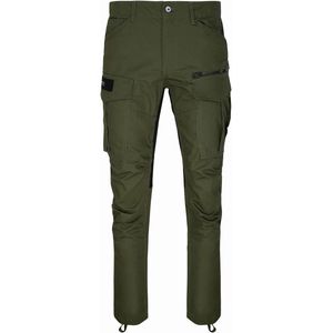 Avacore - Werkbroek / Tuinbroek met acht zakken - 240-260 g/m2 - Khaki - Maat: 48