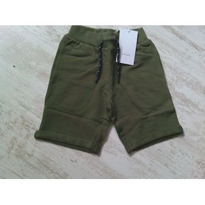 Name it Long Short jongens groen maat 110