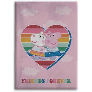 Nickelodeon Fleecedeken Peppa Pig Junior 100 X 140 Cm Roze
