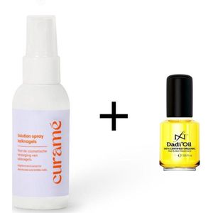 Dadi'Oil 4,4ml + Curamé kalknagelspray - Oplossing tegen schimmelnagels