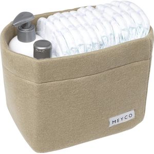 Meyco Baby Knit Basic commodemandje - taupe - small