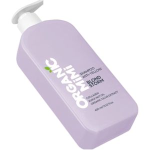 Biologische Anti-geel - Grijs - Blond of Highliths - lokken - collageen - olijfolie - kukuinootolie Shampoo 400ml