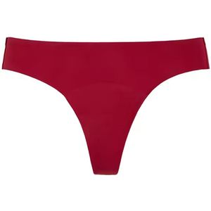 Vrouwen Menstruatie String Maat 4XL/ XXXXL Elastisch 4 Laags Ondergoed Ademend Katoen Regular Taille Thong Slipje Bamboevezel Lingerie Onderbroek Lekvrij Maandelijks Heavy Flow Snelle Absorptie Periode Maandverband Tampon