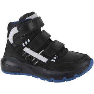 Track Style - 325854-589W5 - Klittenbandboots - Zwart - Leer