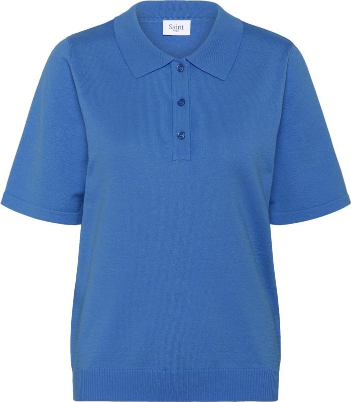 Saint Tropez MilaSZ Polo SS Pullover Dames Trui - Maat L