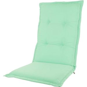 Tuinkussen Kopu® Prisma Aquamarine | Tuinstoelkussen voor standenstoel met hoge rug | Extra comfortabel schuim