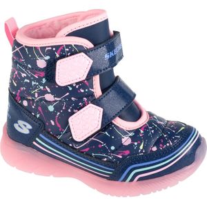 Skechers Illumi-Brights - Power Paint 302653N-NVMT, voor meisje, Marineblauw, Sneeuw laarzen,Laarzen, maat: 27