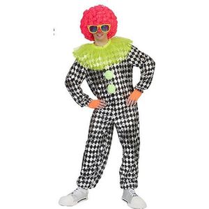 Clown & Nar Kostuum | Lachwekkende Pierrot Clown | Man | One Size | Carnaval kostuum | Verkleedkleding
