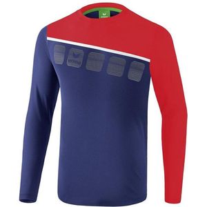 Erima 5-C Trainingsjack - Jassen  - blauw donker - S