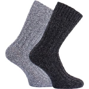 Norweger warme winter sokken - prijs per 2 paar - 42% wol