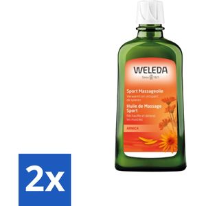 WELEDA - Massageolie Sport - Arnica - 200 ml - Voordeelverpakking - 2 stuks