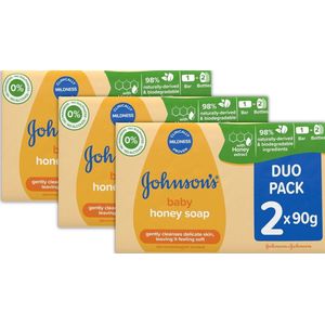Johnson's Baby Zeep 6 x 90 Gram - Voordeelverpakking