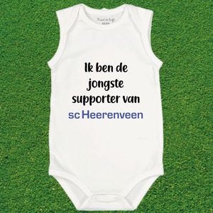 Rompertje jongste supporter van sc Heerenveen