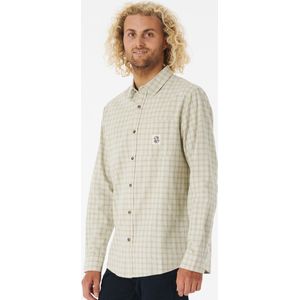Swc Rails Flannel Shirt - Cement