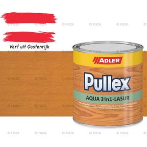 ADLER Pullex Aqua 3in1 Houtbeits Buiten – Transparante Beits – kleur Tukan – 750ml – Impregneer, Grond- & Eindlaag in 1