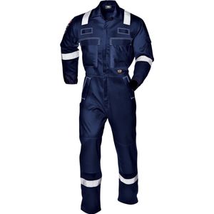 SIR SAFETY LIGHT CARBOFLAME Hi Vis Reflecterend Amerikaanse Overall HEREN Overall Werkkleding Blauw - Brandvertragend