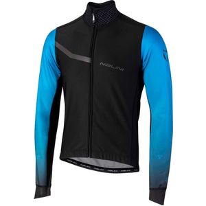Nalini Fietsjack Heren Zwart Blauw - AIW PRO GARA JKT 2.0 WINTER JACKET BLACK/BLUE CYCLADES - 3XL