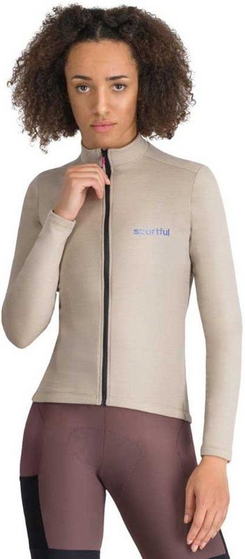 Sportful Supergiara Wool Trui Met Lange Mouwen Beige S Vrouw