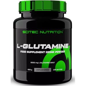 Scitec Nutrition® - L-Glutamine (600 gram) - 100 doseringen - glutamine poeder - aminozuren - sportsupplement