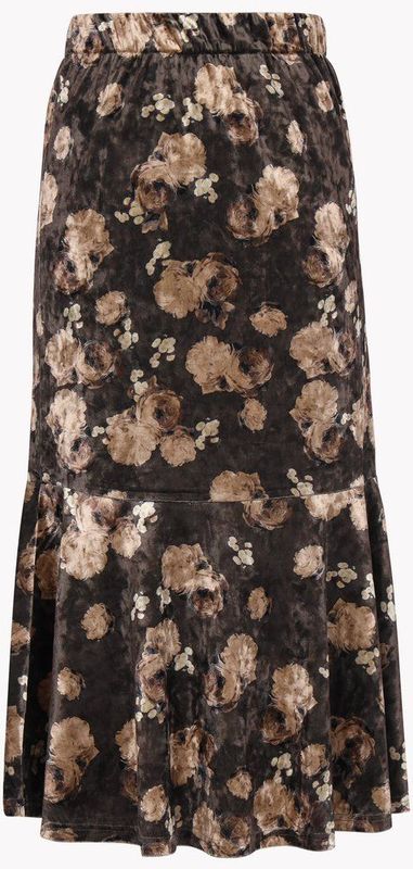 Usha Rok  bruin / gemengde kleuren